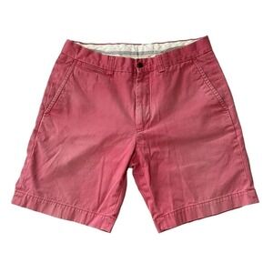 Polo Ralph Lauren Chino Shorts Men's 33 Washed Red 9” Classic Preppy Cas…